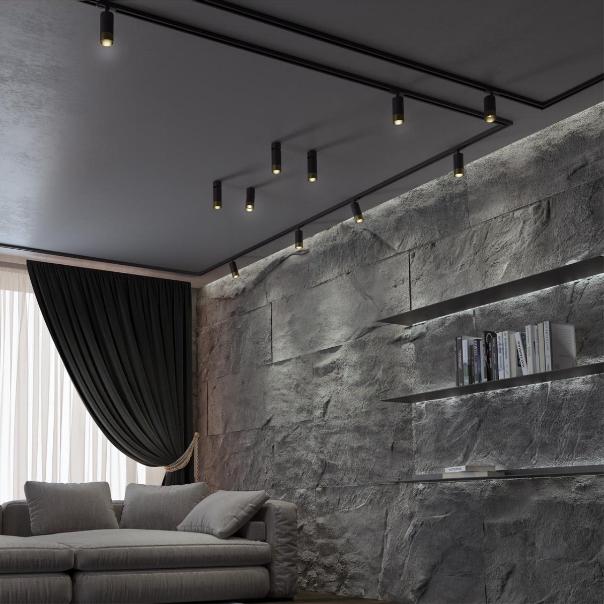 Трековые светодиодные светильники Светильник трековый для однофазного двухжильного шинопровода NOVOTECH 370863 SLIM 