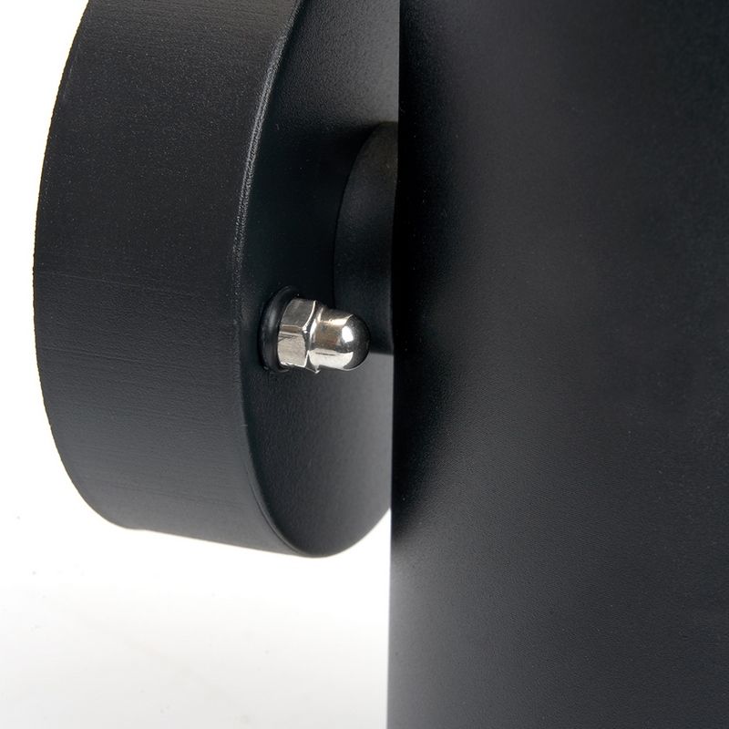 Уличные настенные светильники Светильник садово-парковый Feron DH1002 на стену вверх/вниз 2* GX53 230V черный 11709 