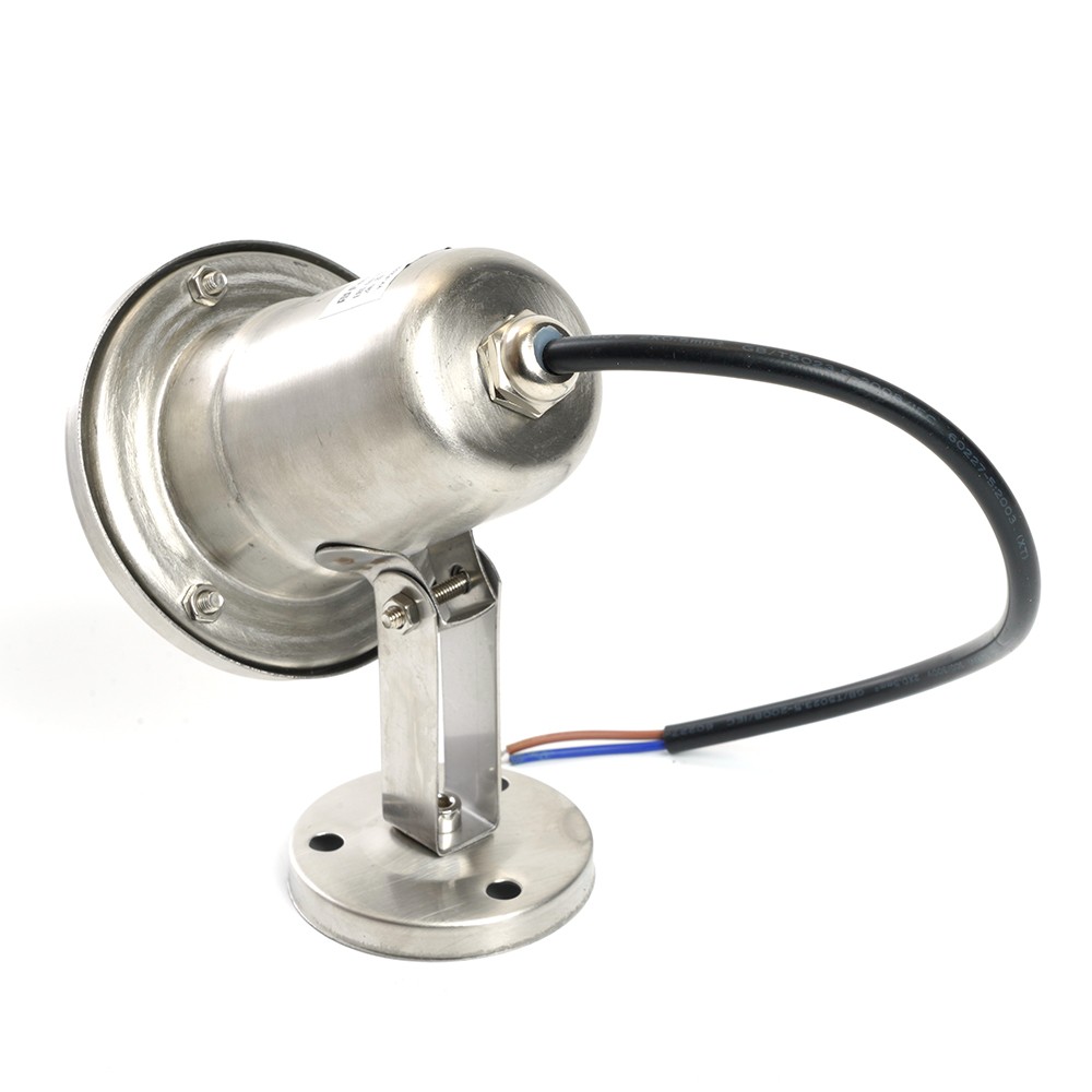 Светодиодные ландшафтные светильники Светодиодный прожектор подводный Feron LL-822 3W AC24V RGB металлик IP68 48467 