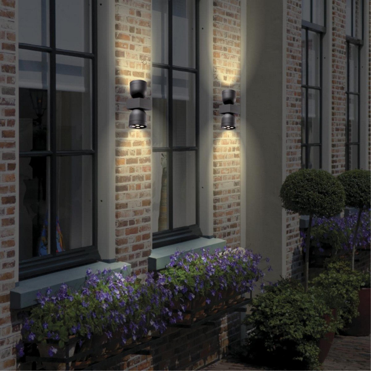 Уличные настенные светильники Ландшафтный настенный  светильник NOVOTECH 358114 GALEATI 