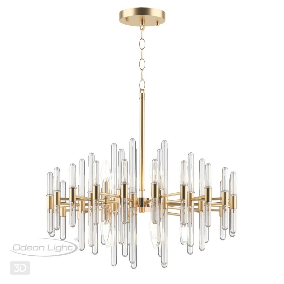 Люстры Люстра ODEON LIGHT 4988/10 STIKA 