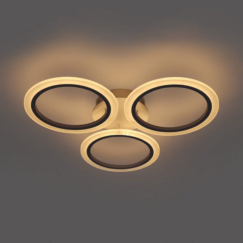 Управляемые светодиодные светильники и люстры Светодиодный управляемый светильник накладной Feron AL5930 72W 3000К-6500K 41671 