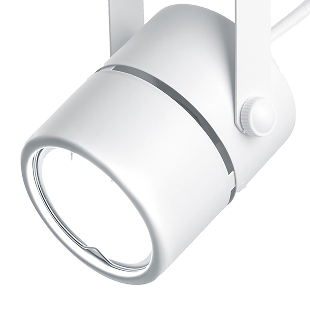 Трековые светодиодные светильники Светильник Feron AL191 трековый однофазный на шинопровод под лампу GU10 белый 41591 