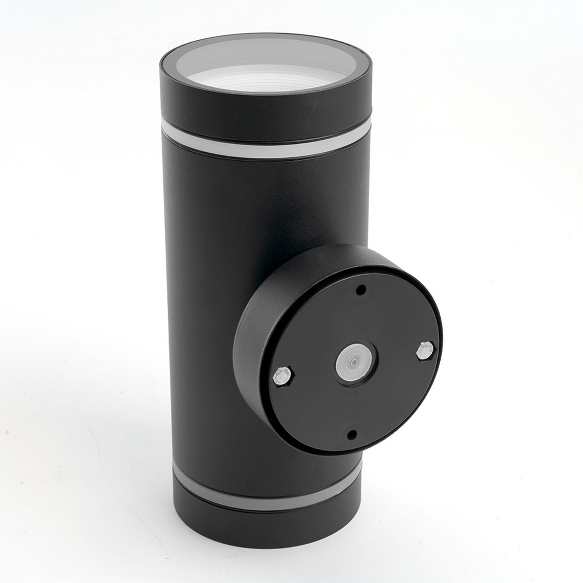 Уличные настенные светильники Светильник садово-парковый Feron DH1002 на стену вверх/вниз 2* GX53 230V черный 11709 