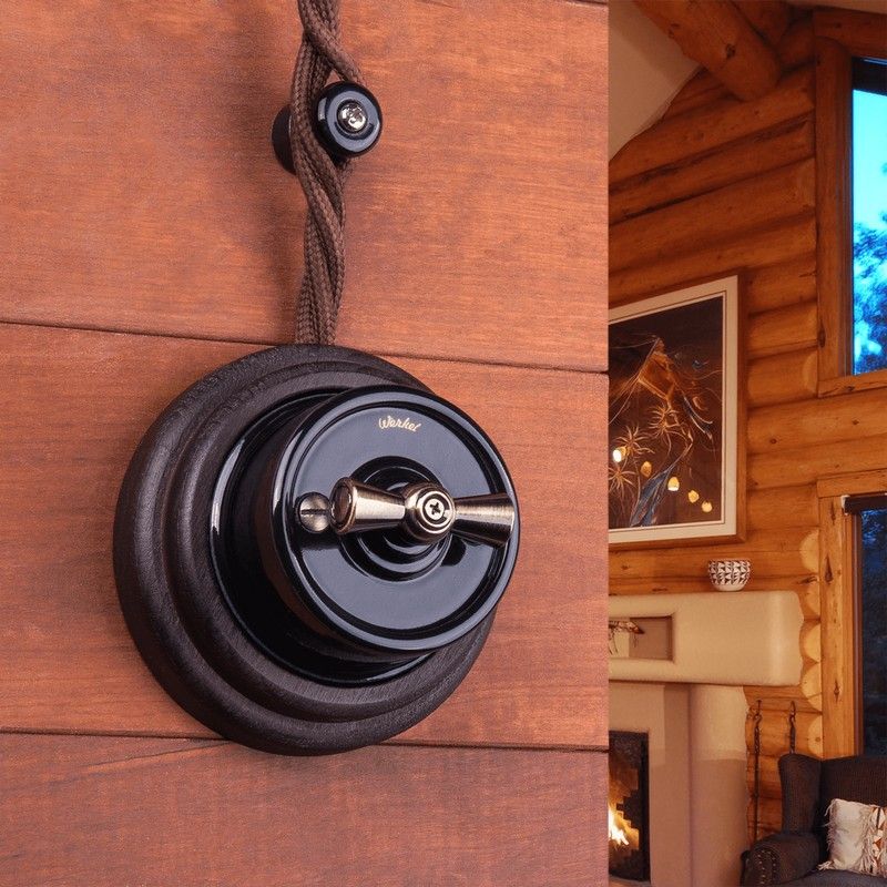 Витой ретро провод (кабель) Ретро кабель Werkel витой 3х1,5 (коричневый) 20 м (под заказ) W6453214 