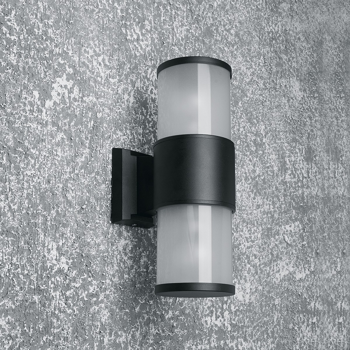 Уличные настенные светильники Светильник садово-парковый Feron DH0903 на стену вверх/вниз  E27 230V черный 11654 