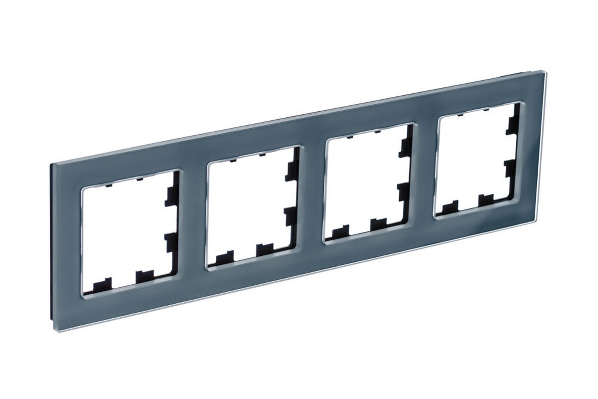 AtlasDesign Рамки Nature Рамка Systeme Electric AtlasDesign Nature Натуральное стекло Грифель 4-ая ATN360704